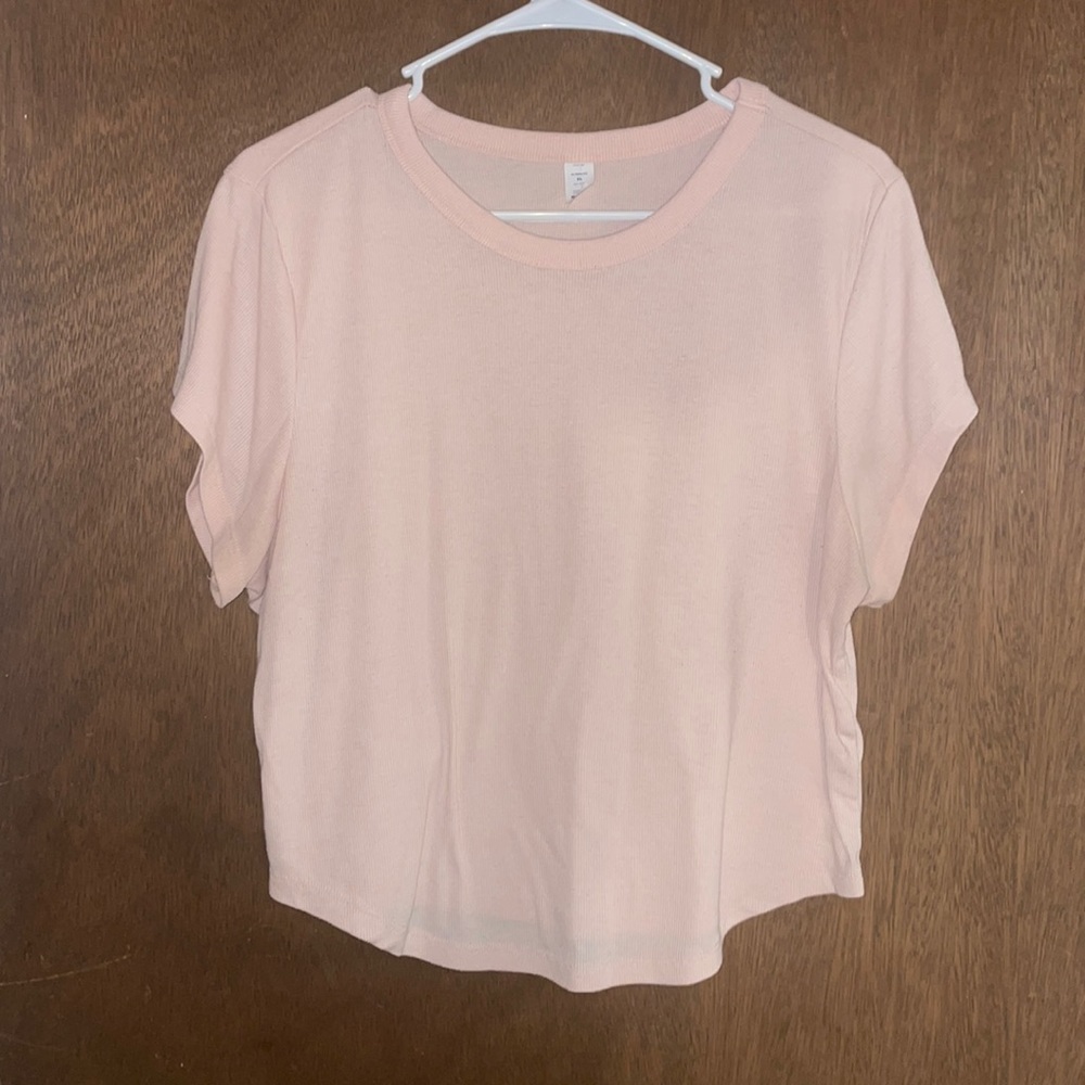 Old Navy Cropped Athletic Tee